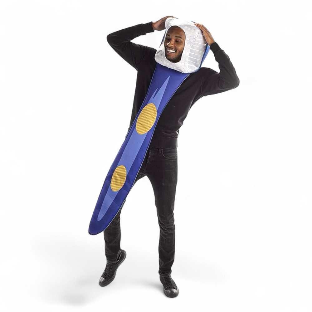 2. Hauntlook Tidy Toothbrush Adult One Size Halloween Costume